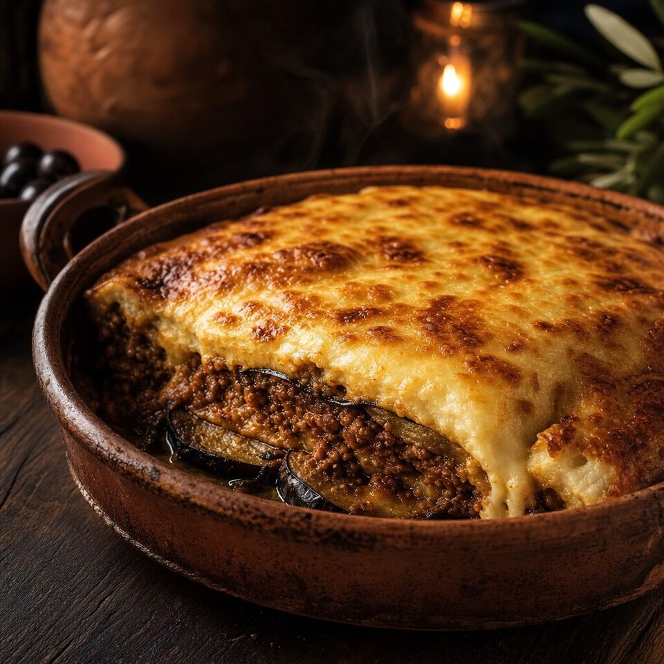 Original Moussaka der Taverna Pelagos